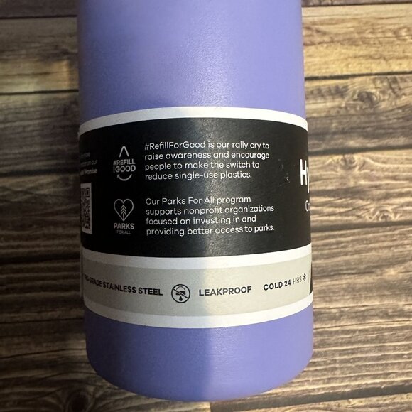 NWT HydroFlask 24oz Wide Flex Straw Cap *Never Used* (Lupine) - Picture 13 of 14